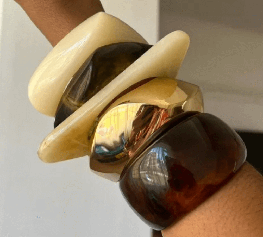 Avantgardistischer vielseitig kombinierbarer Armschmuck