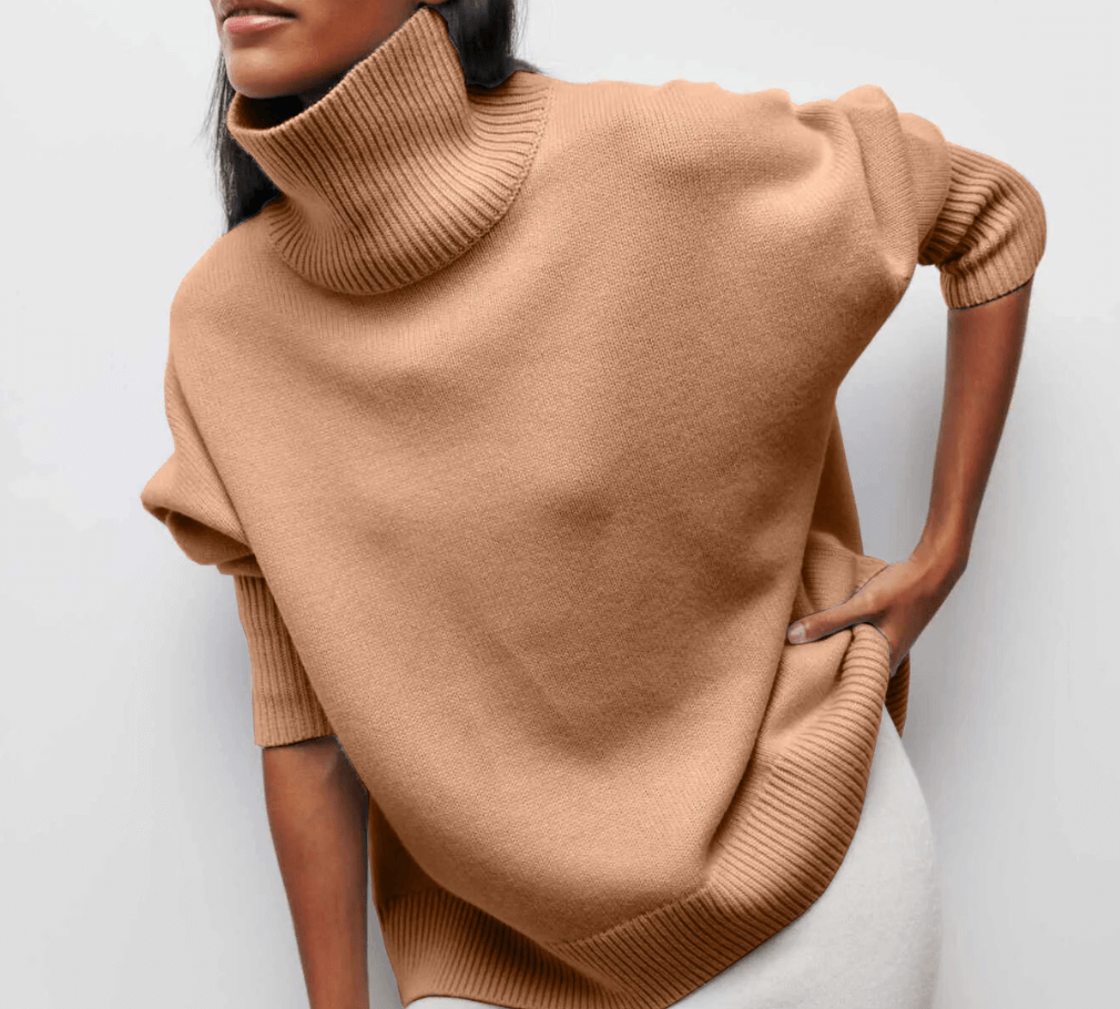 Vielseitig kombinierbarer Damenpullover - schlicht, lässig und trotzdem edel