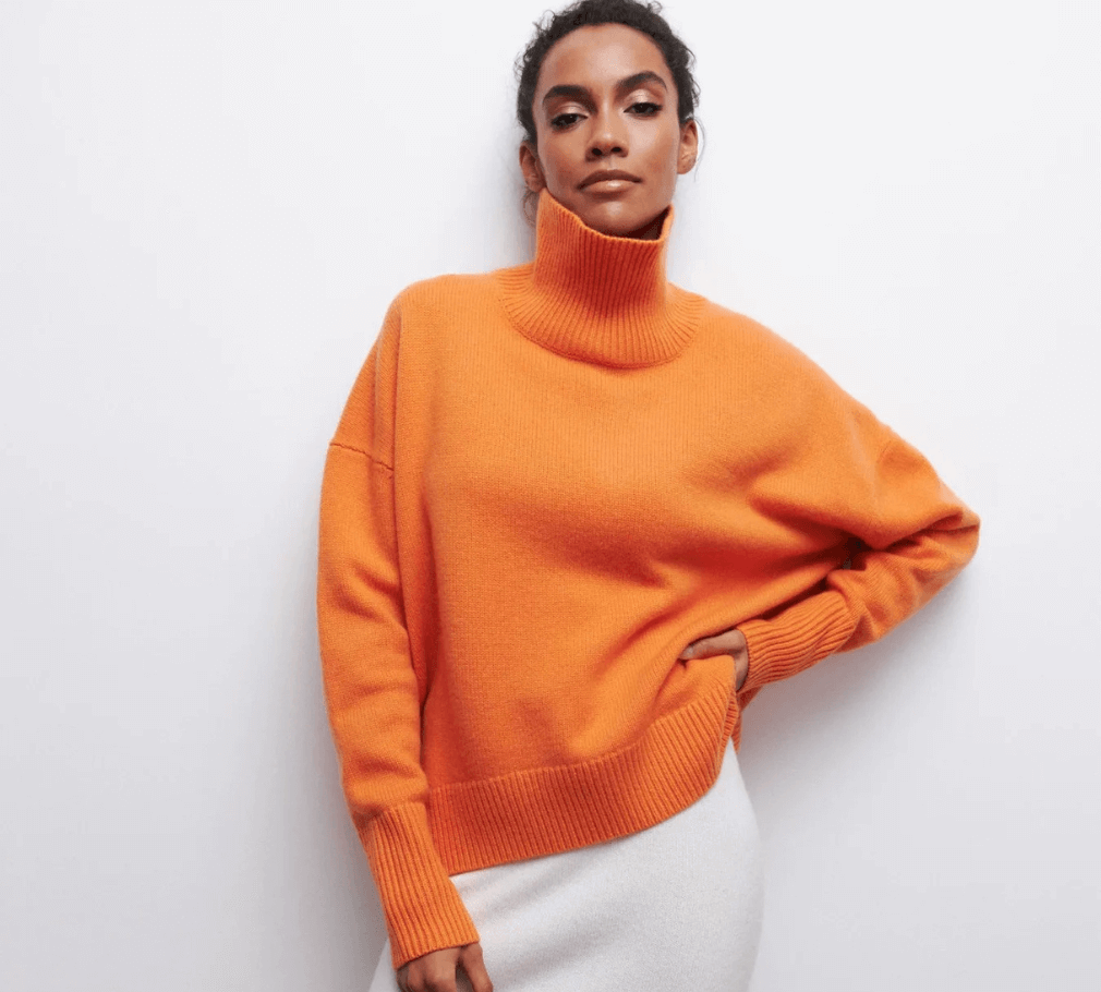 Vielseitig kombinierbarer Damenpullover - schlicht, lässig und trotzdem edel