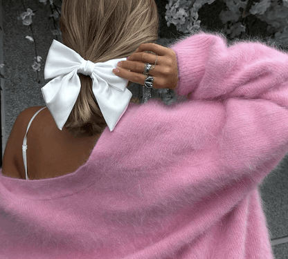 Flauschig elegantes Cardigan - wie eine zarte Liebkosung auf Deine weiche Haut