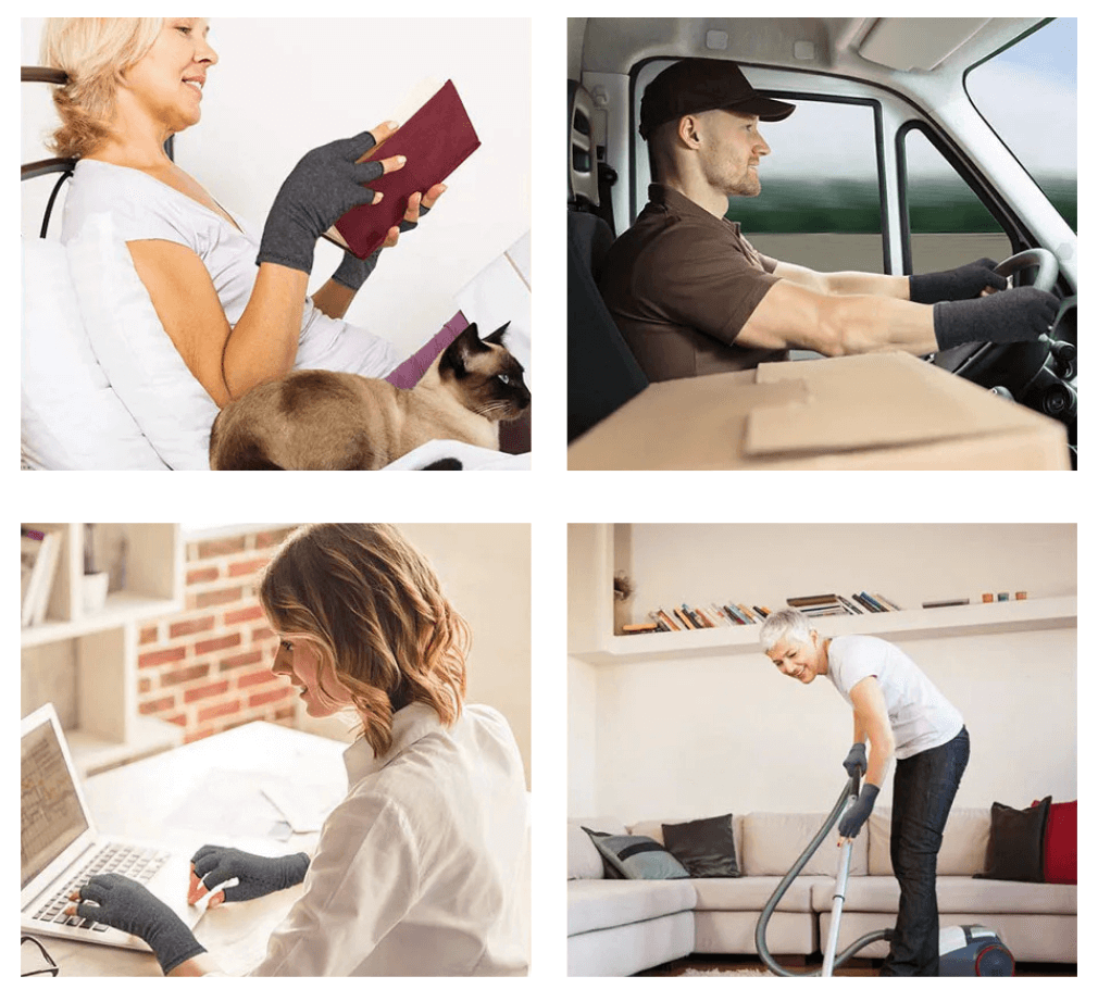 Kompressions-Handschuhe  -   Die wohltuende Kraft