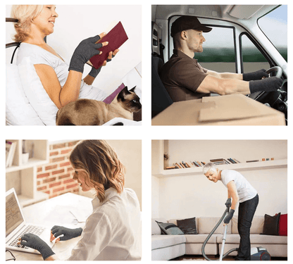 Kompressions-Handschuhe  -   Die wohltuende Kraft