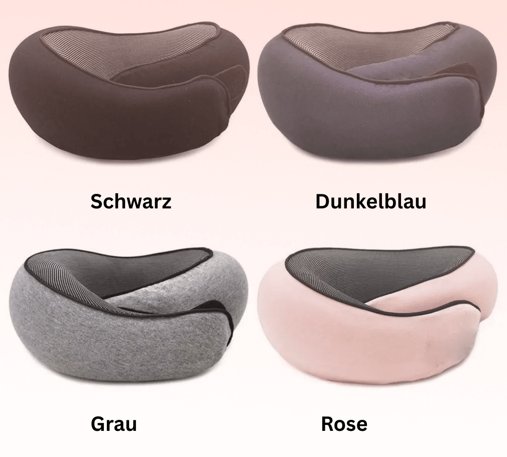 Weiches Nackenkissen - 360° Unterstützung für Deinen Nacken
