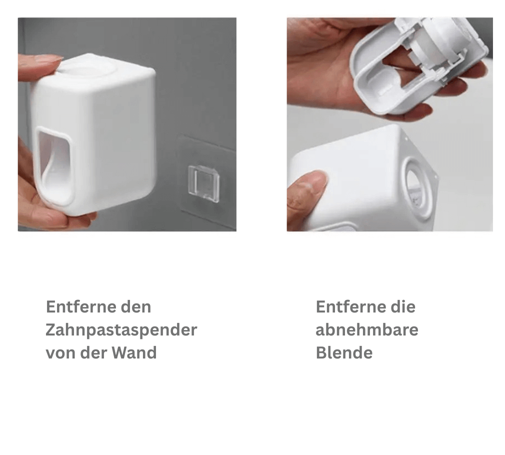 Der automatische coole Zahnpasta - Spender