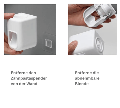 Der automatische coole Zahnpasta - Spender