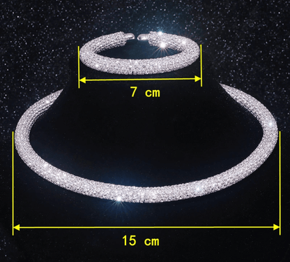 Unser Highlight - Glamouröser eleganter Schmuck-Set