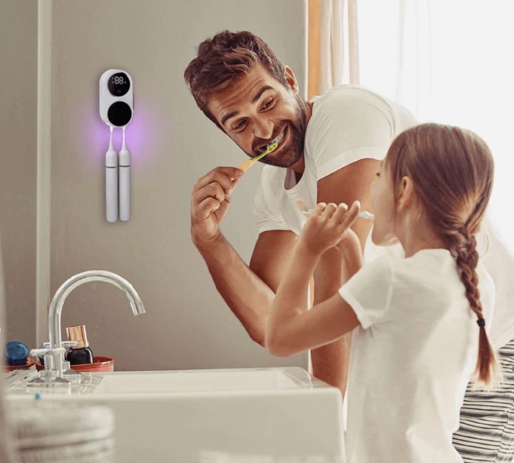 TEETHY - Leistungsstarker Zahnbürsten-Sterilisator für ein frisches Wohlgefühl