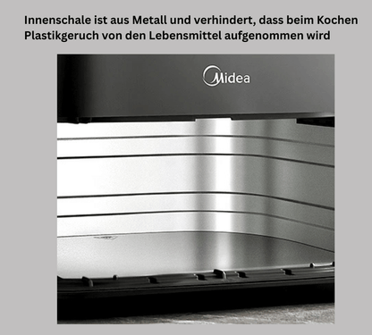 XXL Heißluftfritteuse 8,5 Liter - das zauberhafte 8-in-1 Multitalent in Deiner Küche