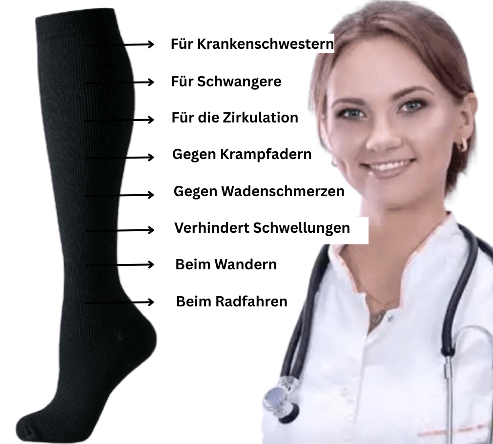 Hochwertige Kompressionssocken für mehr Leichtigkeit und Wohlbefinden