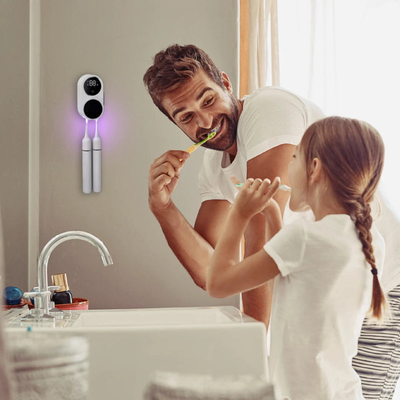 TEETHY - Leistungsstarker Zahnbürsten-Sterilisator  für ein frisches Wohlgefühl