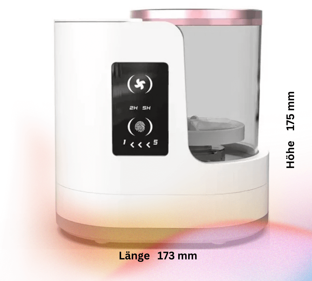 Hocheffizienter elektrischer 3-in-1 Make-up Pinselreiniger