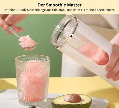 Tragbarer elektrischer Obstmixer - mit Energie in den Tag starten