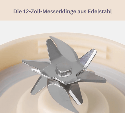 Tragbarer elektrischer Obstmixer - mit Energie in den Tag starten