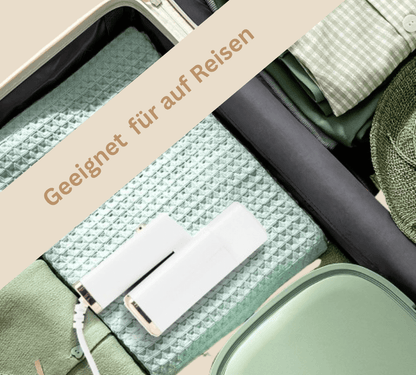 Mini Dampfbügeleisen - immer perfekt gekleidet