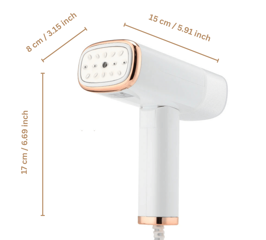 Mini Dampfbügeleisen - immer perfekt gekleidet