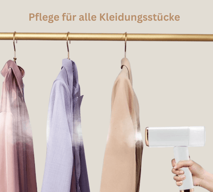 Mini Dampfbügeleisen - immer perfekt gekleidet