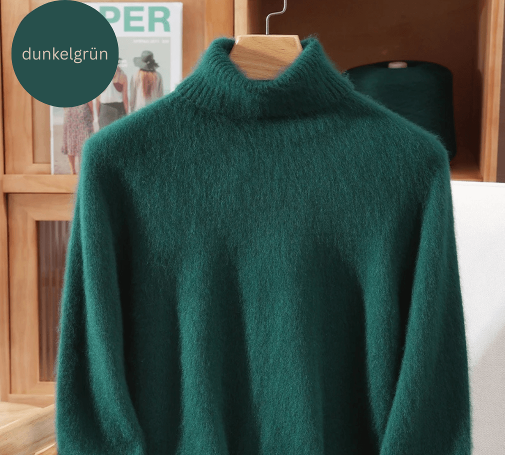 Der Rollkragenpullover, der jedes Outfit aufwertet – aus luxuriösem Nerzkaschmir