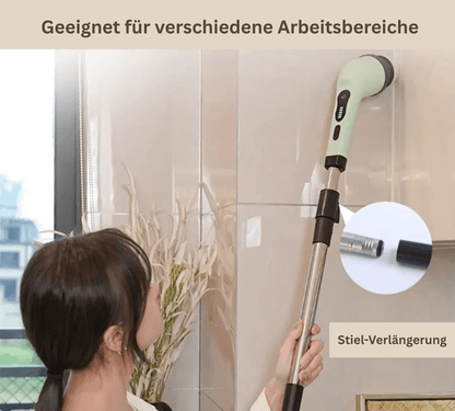 Elektrische 9-in-1 Reinigungsbürste - Deine neue Wunderwaffe im Haushalt