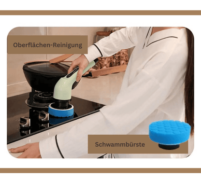 Elektrische 9-in-1 Reinigungsbürste - Deine neue Wunderwaffe im Haushalt