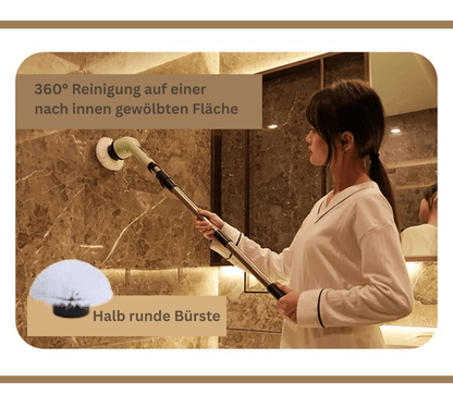 Elektrische 9-in-1 Reinigungsbürste - Deine neue Wunderwaffe im Haushalt