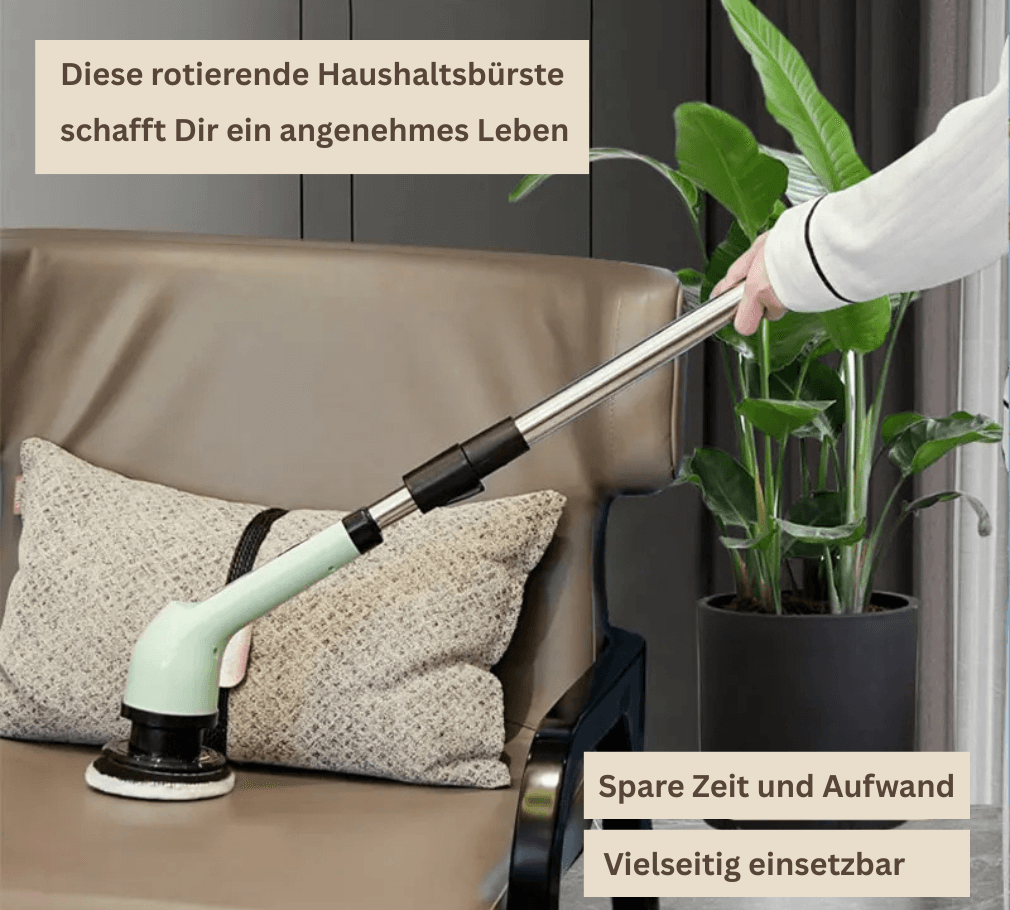 Elektrische 9-in-1 Reinigungsbürste - Deine neue Wunderwaffe im Haushalt
