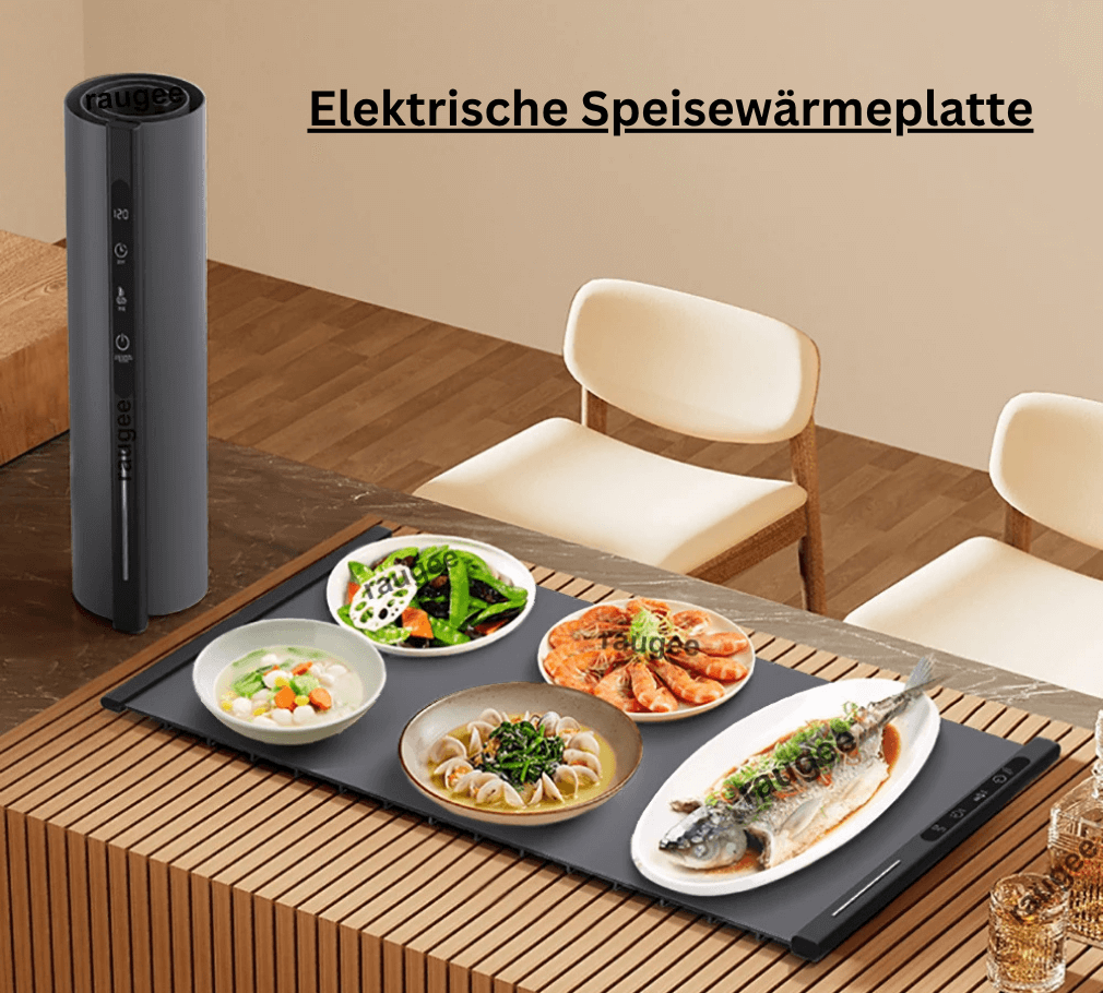 Elektrische Speisewärmeplatte - Immer perfekt temperiert