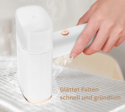 Mini Dampfbügeleisen - immer perfekt gekleidet
