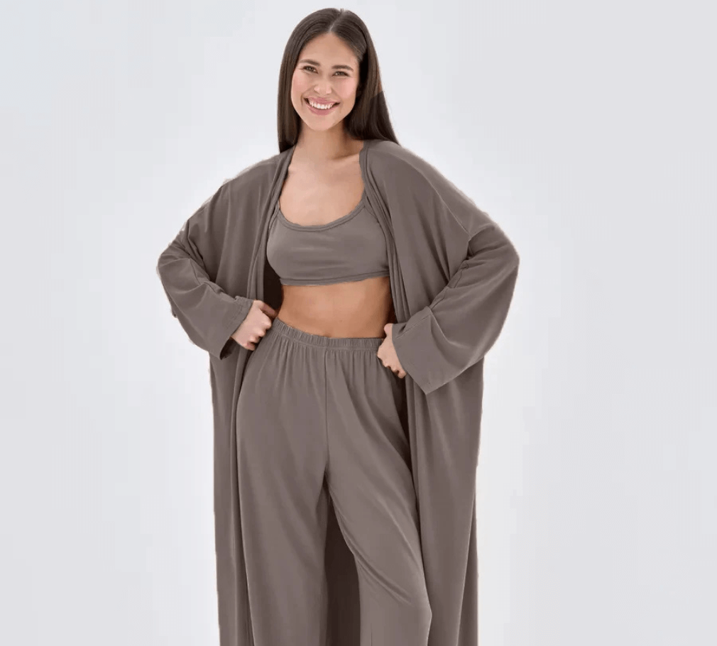 Magst Du weicher Strick? - Hier Dein 3-teiliger Freizeitanzug im Casual-Look