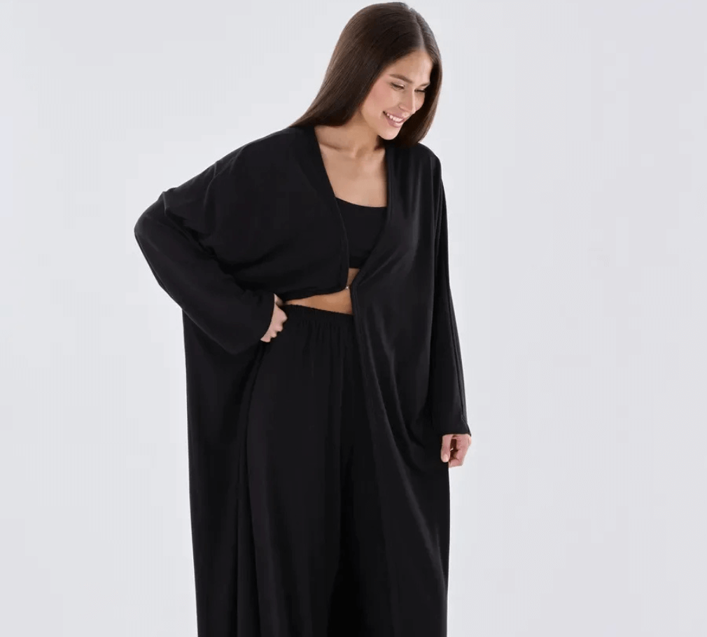 Magst Du weicher Strick? - Hier Dein 3-teiliger Freizeitanzug im Casual-Look