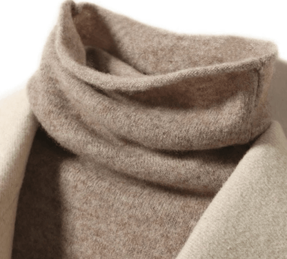 Rollkragenpullover aus 100% australischer Wolle - sanft - wärmend - zeitlos