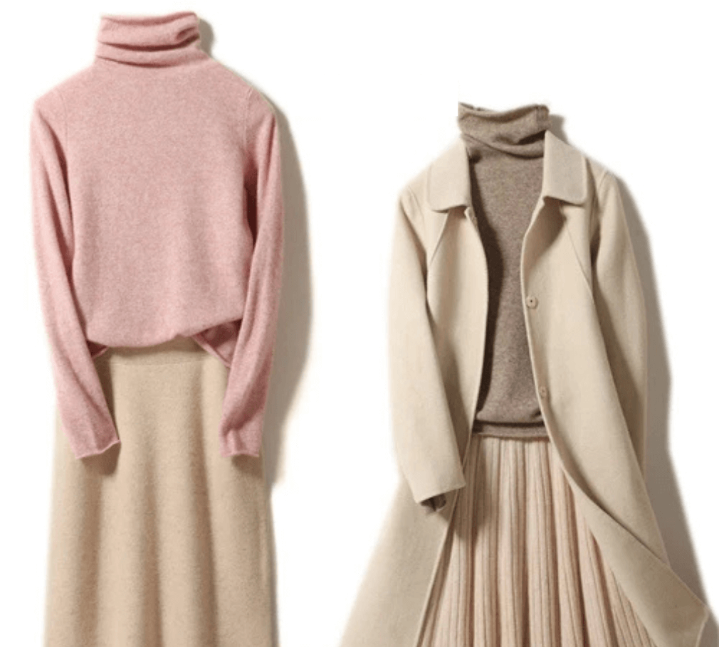 Rollkragenpullover aus 100% australischer Wolle - sanft - wärmend - zeitlos