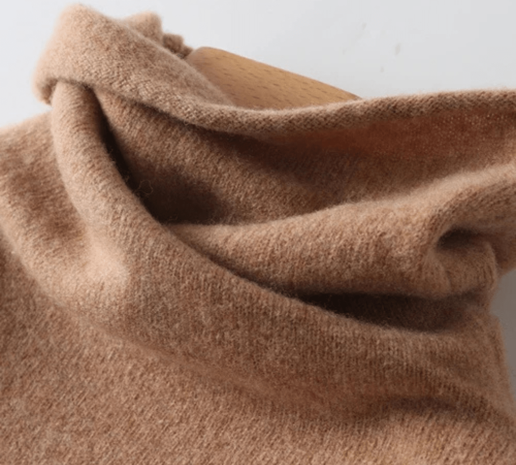 Rollkragenpullover aus 100% australischer Wolle - sanft - wärmend - zeitlos